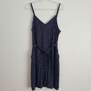 Universal Thread Blue Linen Blend Dress Size XL